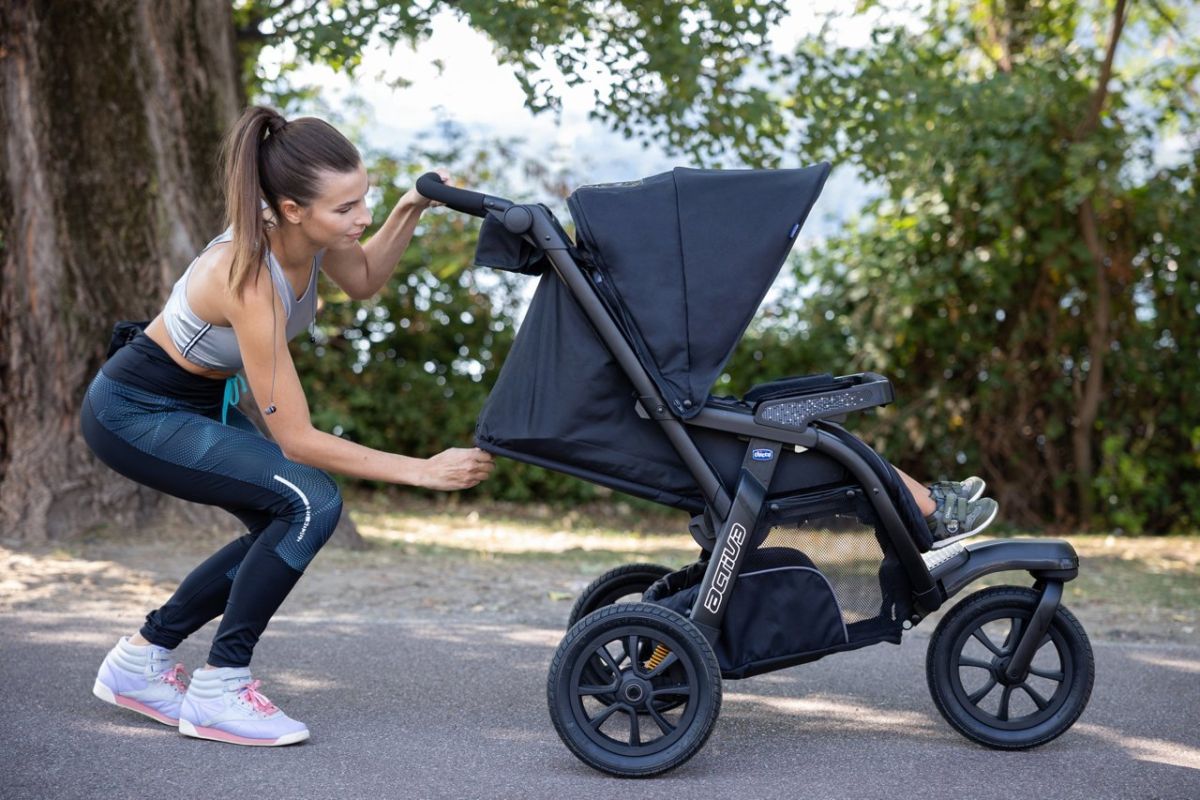 CHICCO Poussette Activ3 jet black Poussette Poussettes Orchestra