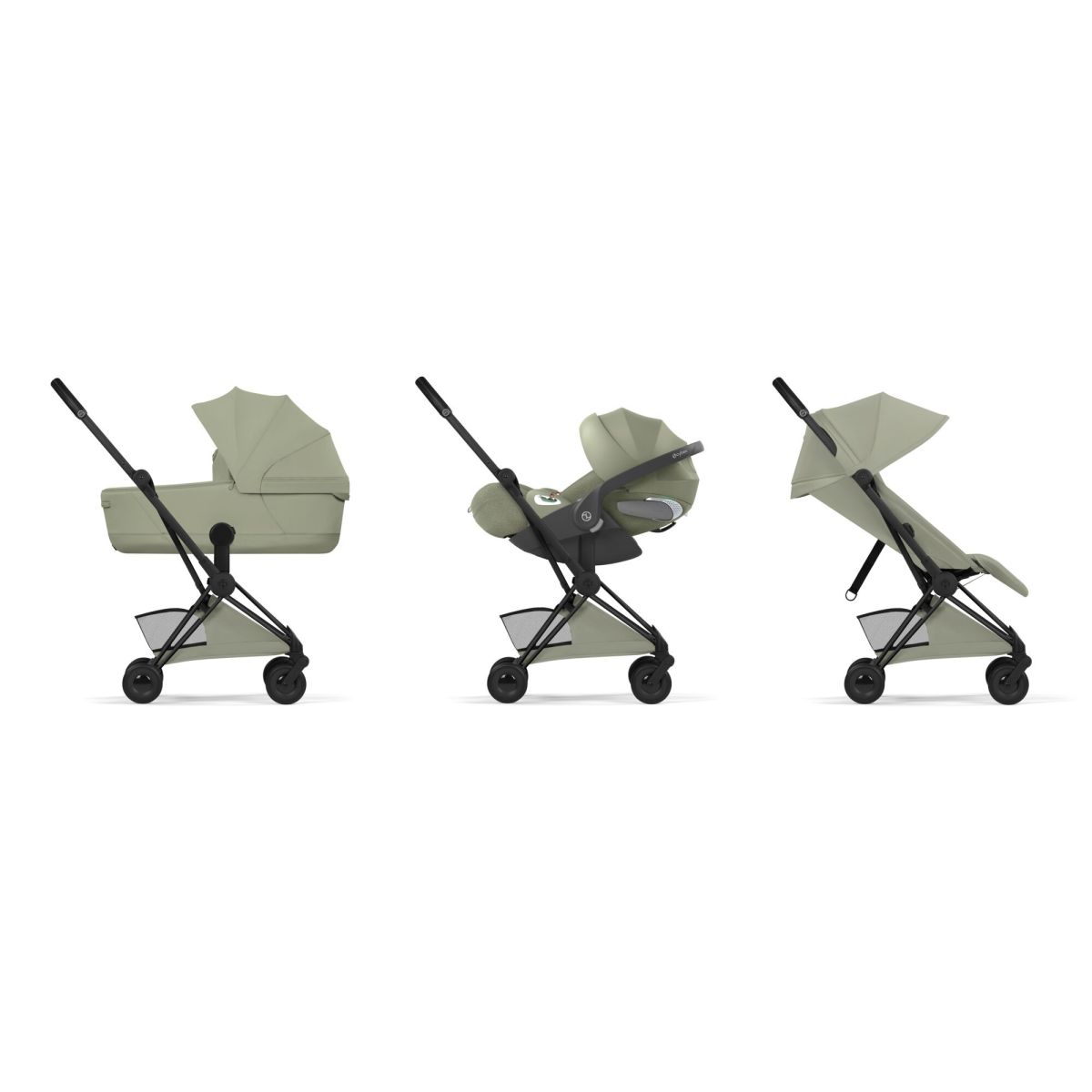CYBEX Coya Style pushchair sage green - Compact stroller - Strollers ...