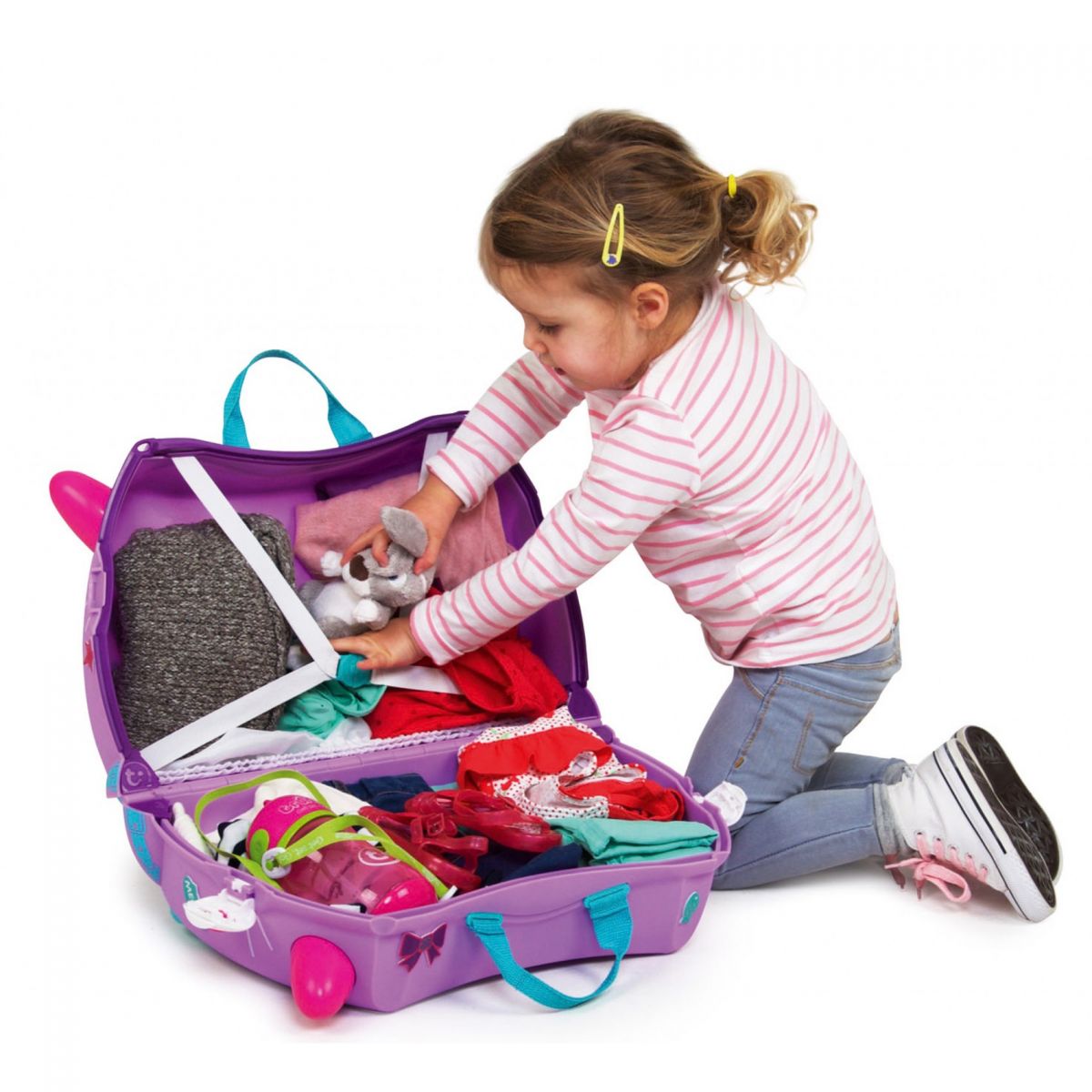 TRUNKI Cassie cat suitcase Violet Toy 2nd age Awakening and games
