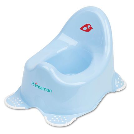 Premaman Pot D Apprentissage Bleu Clair Pot Reducteur Et Marche Pied Toilette Orchestra