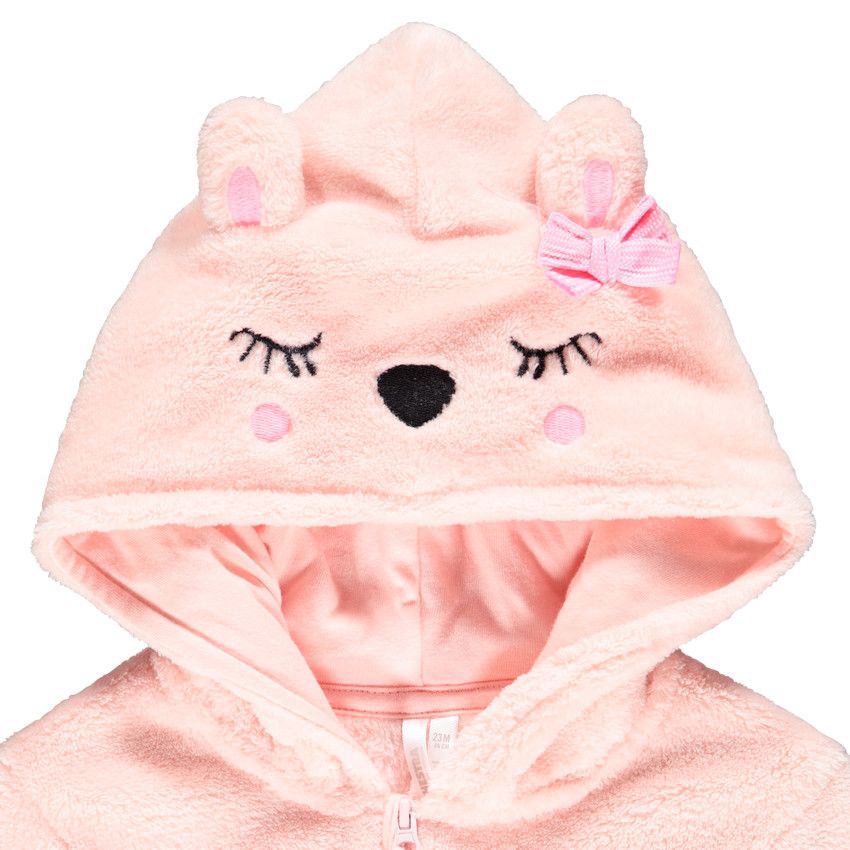 Orchestra Surpyjama En Sherpa Pour Bebe Fille Rose Clair 18 Mois Pyjama Dors Bien Bebe Fille Orchestra