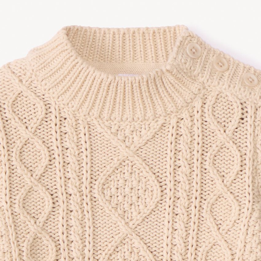 Gilet Torsadé Pour Fille Catimini - Taille 3-6 Mois - 30% Laine - Rose - Occasion Comme Neuf