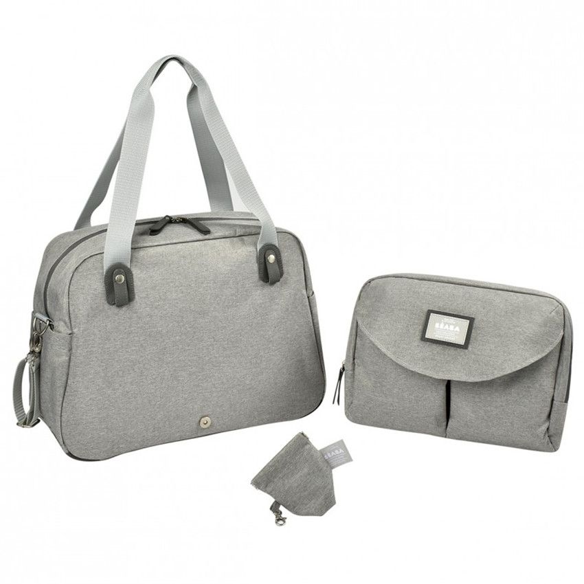BEABA Sac a langer Geneve II gris chine Sac a langer Poussettes Orchestra
