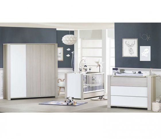 Sauthon Lit Little Big Bed 70x140 Sans Motifs New Opale New Opale