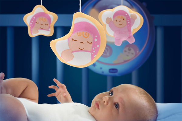 Chicco Mobile Des Reves Double Projection Rose Mobile Musical Eveil Et Jeux Orchestra