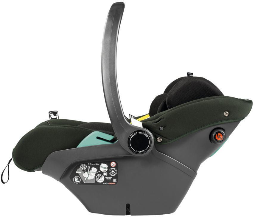 PEG PEREGO CAR SEAT GR 0+ PRIMO VIAGGIO LOUNGE CITY GREY green Group 0+ (0 to 13kg) Car