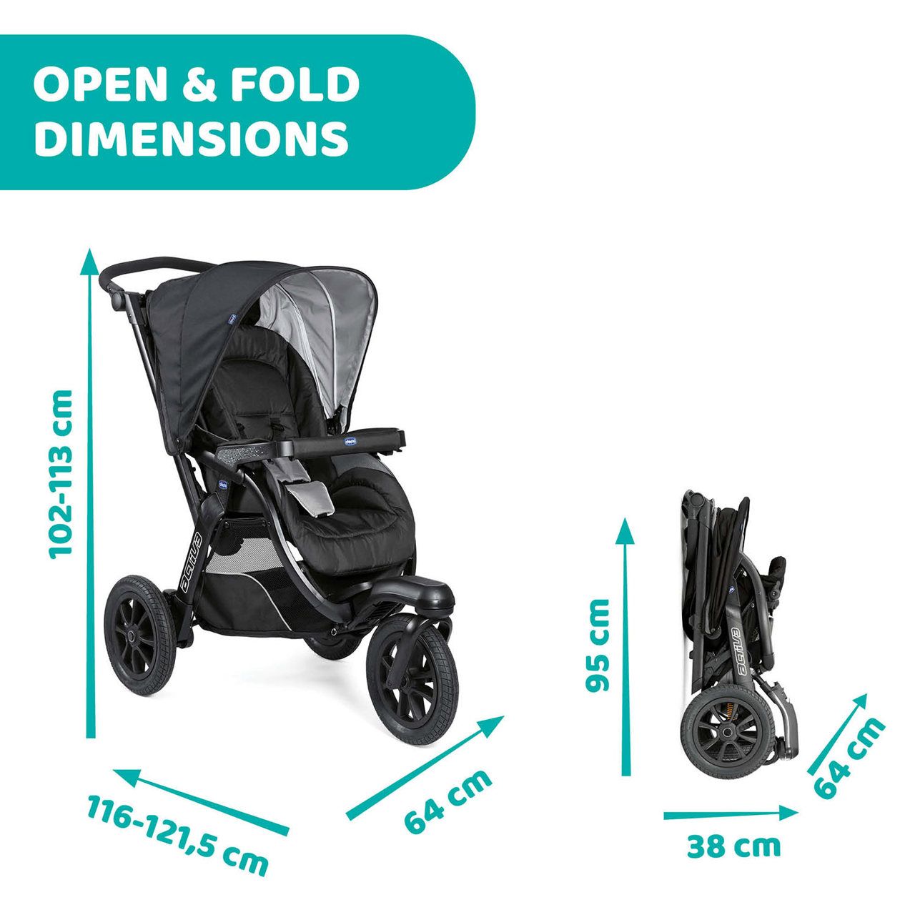 Chicco poussette trio activ3 outlet