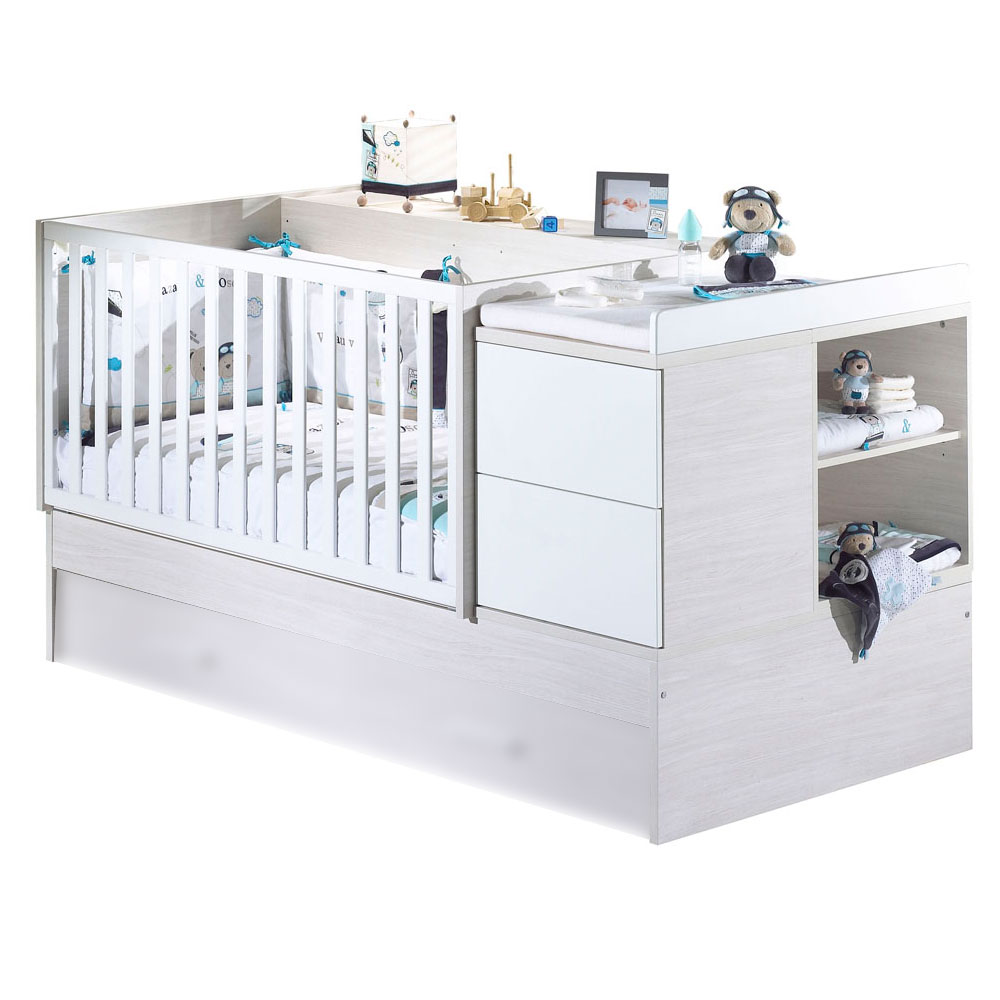 SAUTHON Lit chambre transformable 70 x 140 MINA EXCLUS