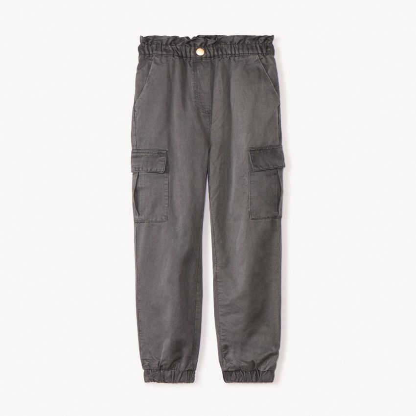Pantalon Toff Togs Doublé élégant Gris - Taille 128 - Occasion Très Bon état - Marque Enfant TOP ST1216