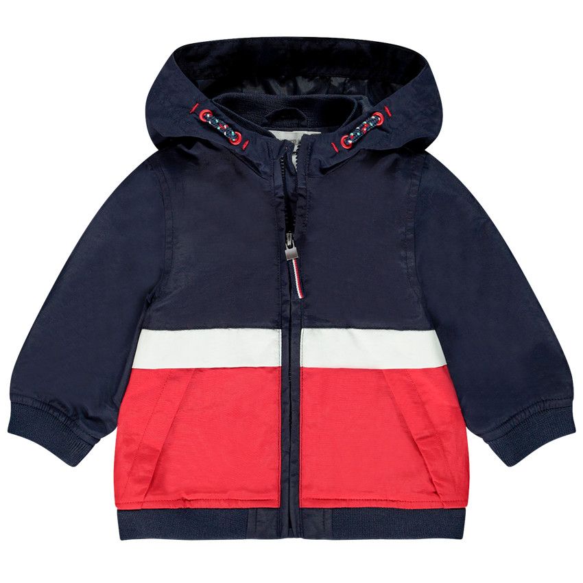 Orchestra Windbreaker with hood for baby boy Medium Red - 9 months ...