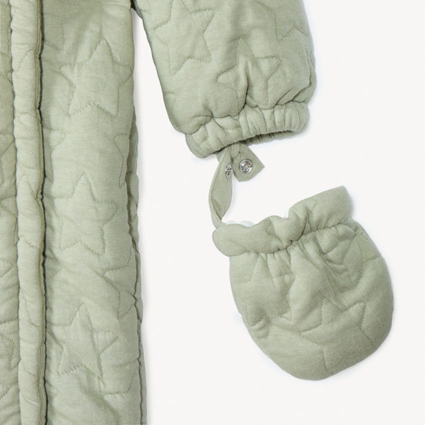 Gilet Matelassé Homme Percussion Trekking Vert - Vêtements De Chasse