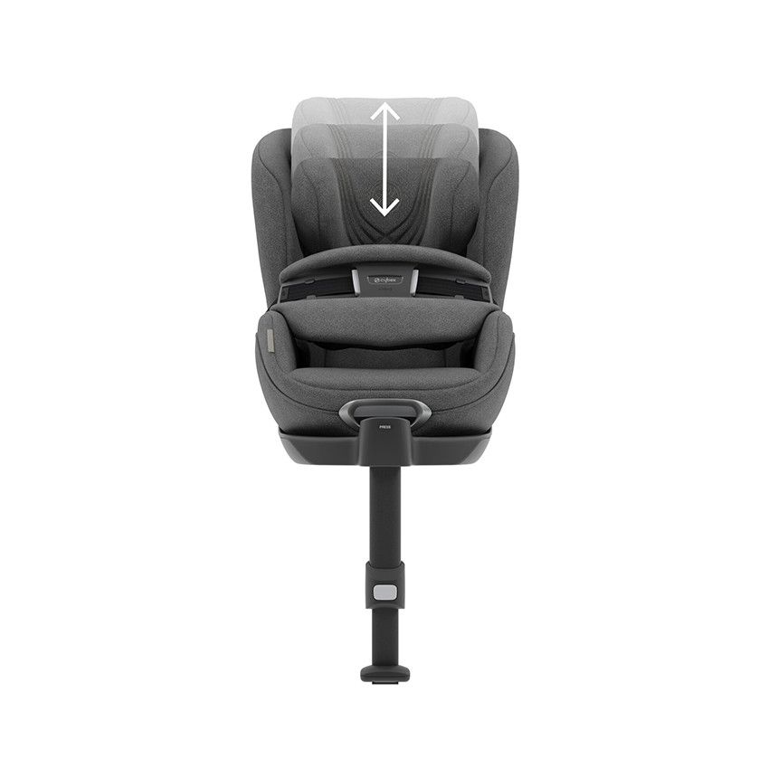 CYBEX Siègeauto Anoris T iSize airbag intégré soho grey Groupe 1 (9