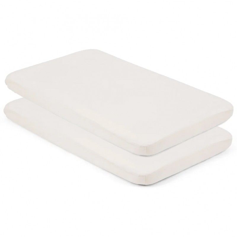 JOIE Fitted sheet for Roomie/Roomie Glide mattress white Cradle and Sleep Orchestra