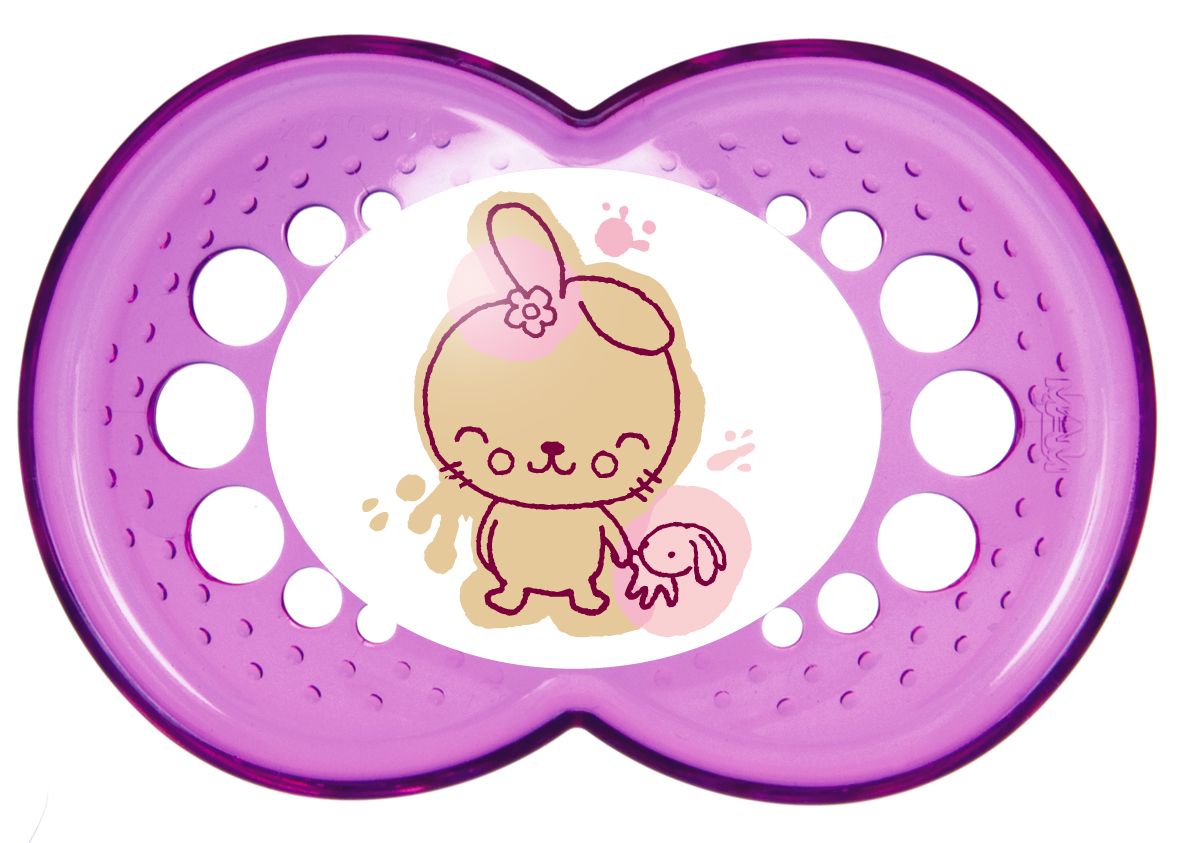 MAM Original silicone pacifier 616m x2 16 36M assorted Baby's room