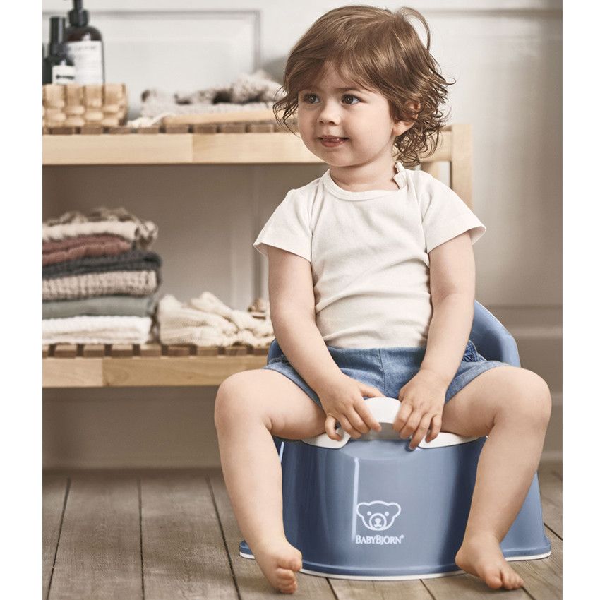 Siège Réducteur WC Enfant Avec Marche - Apprentissage Propreté - Pliable - Antidérapant - Bleu