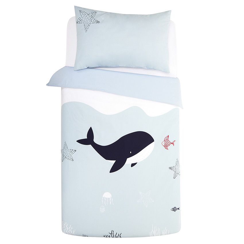 PREMAMAN Parure de lit avec housse de couette et taie d oreiller