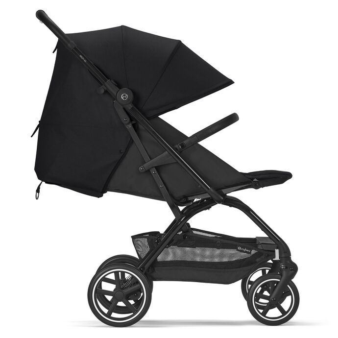 ROMIRUS Poignée Poussette Compatible Cybex Eezy S/S+ - Accoudoir Rembourré Cuir PU