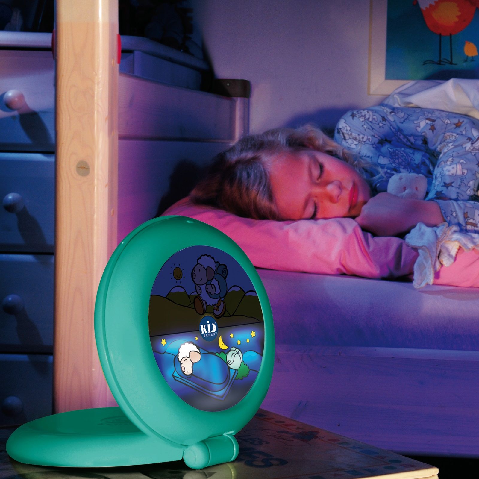 PABOBO Veilleuse Kid'Sleep Globetrotteur - Veilleuse - Sécurité