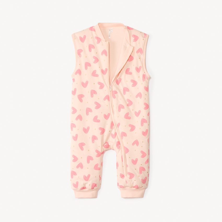 Salopette évasée Sans Manches Bébé Fille - Imprimé Nœud, 100% Polyester, âges 6 Mois à 4 Ans