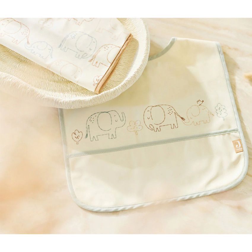 Set De 2 Bavoirs Imperméables Lovely Birds Jollein