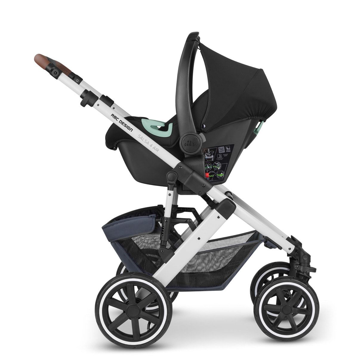 ABC DESIGN Poussette combinée Salsa 4 Air Set lake Poussette